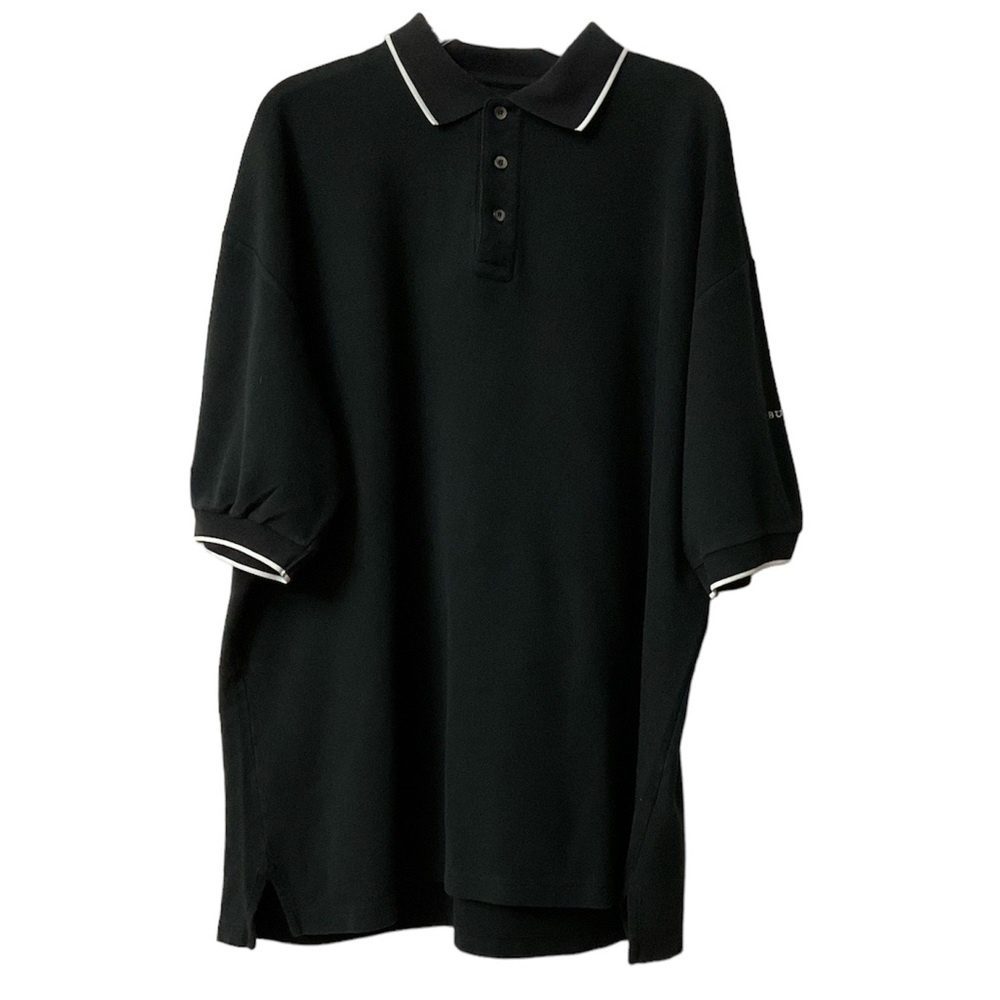 Burberry Men’s Golf Polo, fits like a 3XL.